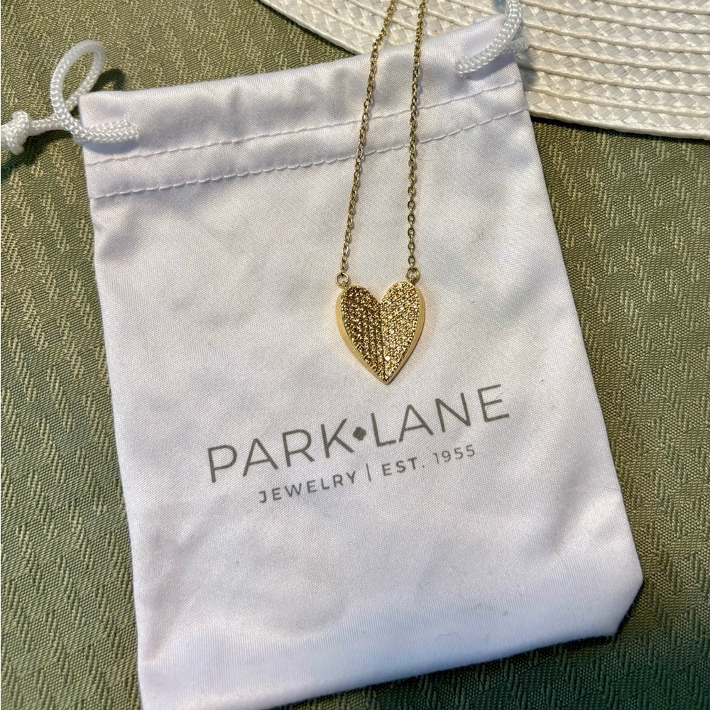 Park Lane Pave Heart ❤️ Necklace